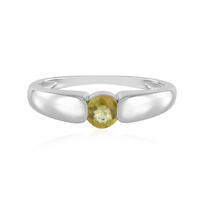 Anello in argento con Sfene
