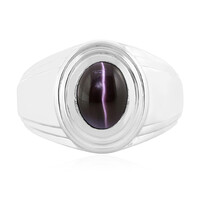 Anello in argento con Sillimanite Occhio di Gatto