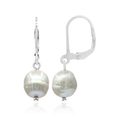 Orecchini in argento con Perla di Acqua Dolce (TPC)