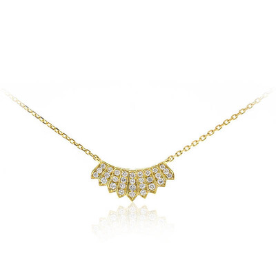 Collana in oro con Diamante SI1 (H)