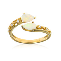 Anello in oro con Opale Australiano (CIRARI)
