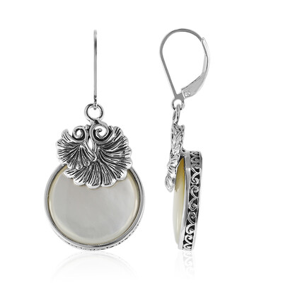 Orecchini in argento con Madreperla (Art of Nature)