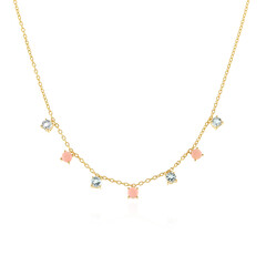Collana in argento con Opale Rosa