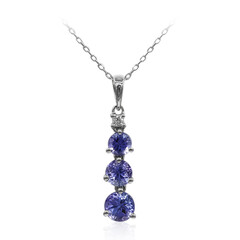 Collana in oro con Tanzanite AAA (CIRARI)