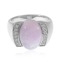 Anello in argento con Kunzite