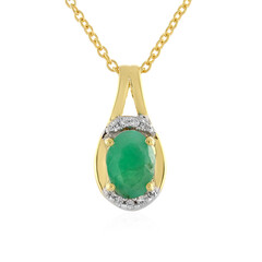 Collana in argento con Smeraldo Socoto