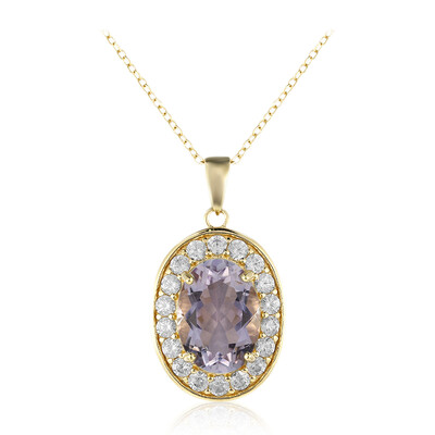 Collana in argento con Ametista Boliviana