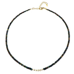 Collana in argento con Opale di Welo
