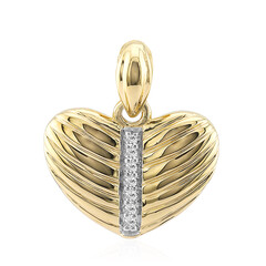 Ciondolo in argento con Diamante SI1 (G)