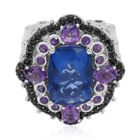 Anello in argento con Fluorite Cangiante (Dallas Prince Designs)