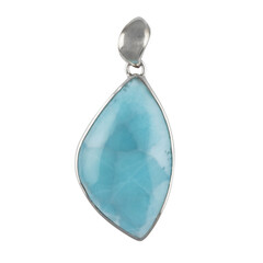 Ciondolo in argento con Larimar