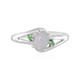 Anello in argento con Opale Australiano