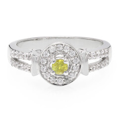 Anello in argento con Sfene