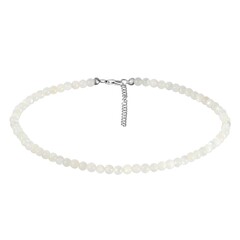 Collana in argento con Pietra di Luna Bianca