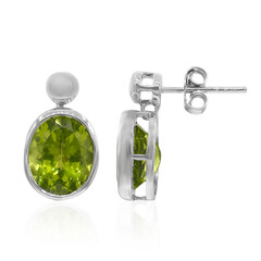 Orecchini in argento con Peridoto