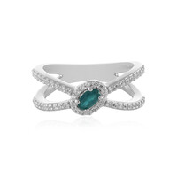 Anello in argento con Grandidierite