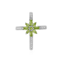 Ciondolo in argento con Peridoto