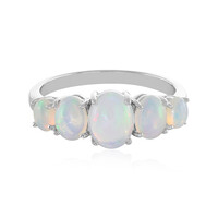 Anello in argento con Opale di Welo