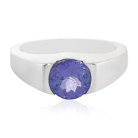 Anello in argento con Tanzanite