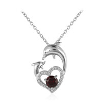 Collana in argento con Granato
