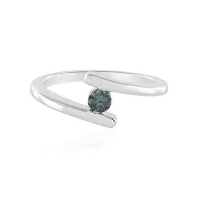 Anello in argento con Granato Cangiante