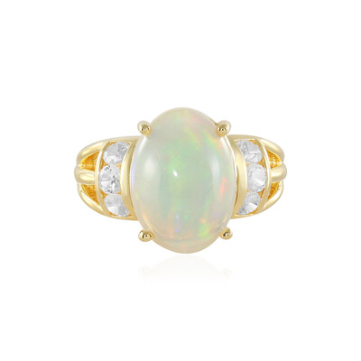 Anello in argento con Opale di Welo