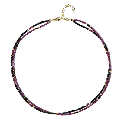 Collana in argento con Ematite Dorata (Riya)
