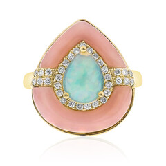 Anello in oro con Opale di Welo AAA (CIRARI)