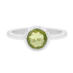 Anello in argento con Peridoto
