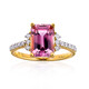 Anello in oro con Diasporo Rosa (AMAYANI)