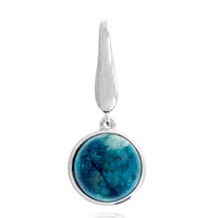 Ciondolo in argento con Malachite Azzurrite