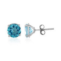 Orecchini in argento con Topazio Paraiba