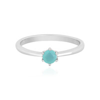 Anello in argento con Opale Paraiba