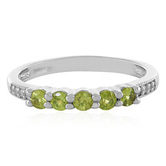 Anello in argento con Sfene Capelinha