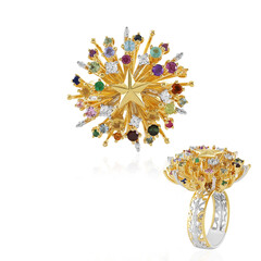 Anello in argento con Citrino (Gems en Vogue)
