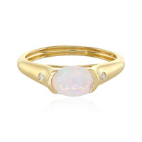 Anello in argento con Opale di Welo