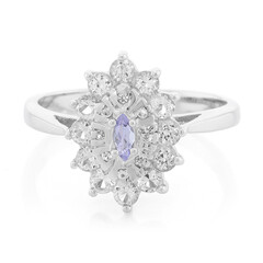 Anello in argento con Tanzanite