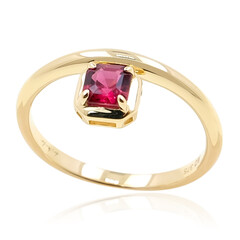 Anello in oro con Spinello Rosso (de Melo)