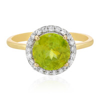 Anello in oro con Sfene