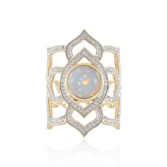 Anello in oro con Opale di Welo AAA (SUHANA)