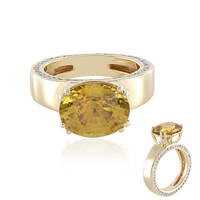 Anello in oro con Zircone Giallo (de Melo)