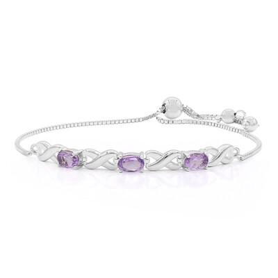 Bracciale in argento con Ametista