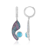 Orecchini in argento con Turchese Sleeping Beauty