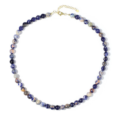 Collana in argento con Sodalite