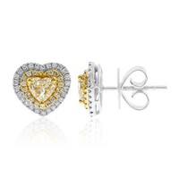 Orecchini in oro con Diamante Giallo SI (CIRARI)