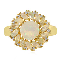 Anello in argento con Opale di Welo