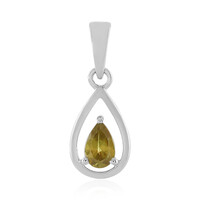 Ciondolo in argento con Sfene