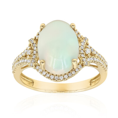 Anello in oro con Opale di Welo AAA (CIRARI)