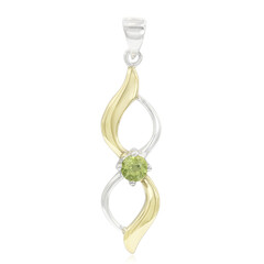 Ciondolo in argento con Peridoto