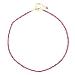 Collana in argento con Rubino Mozambico